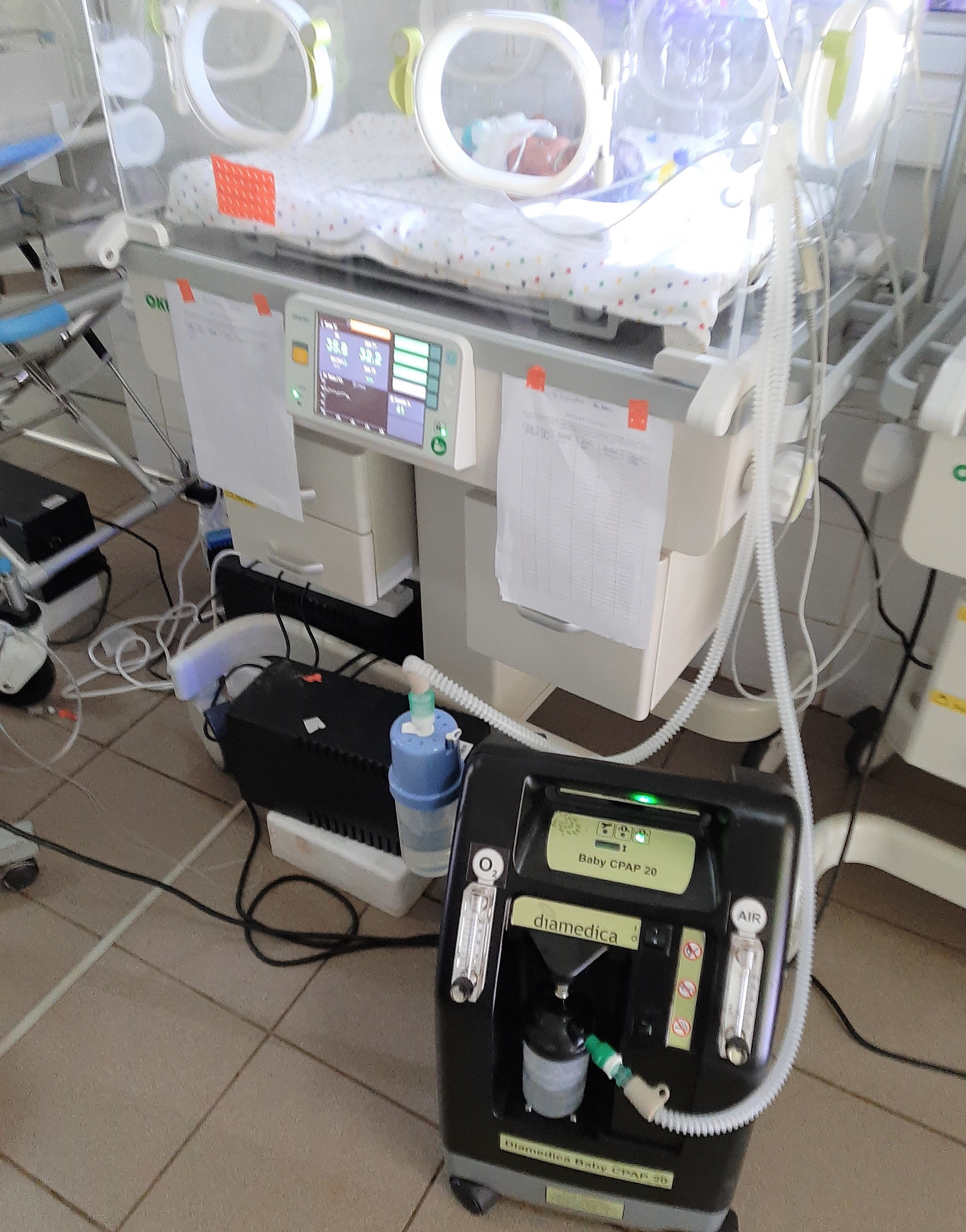 Baby cpap in hospital