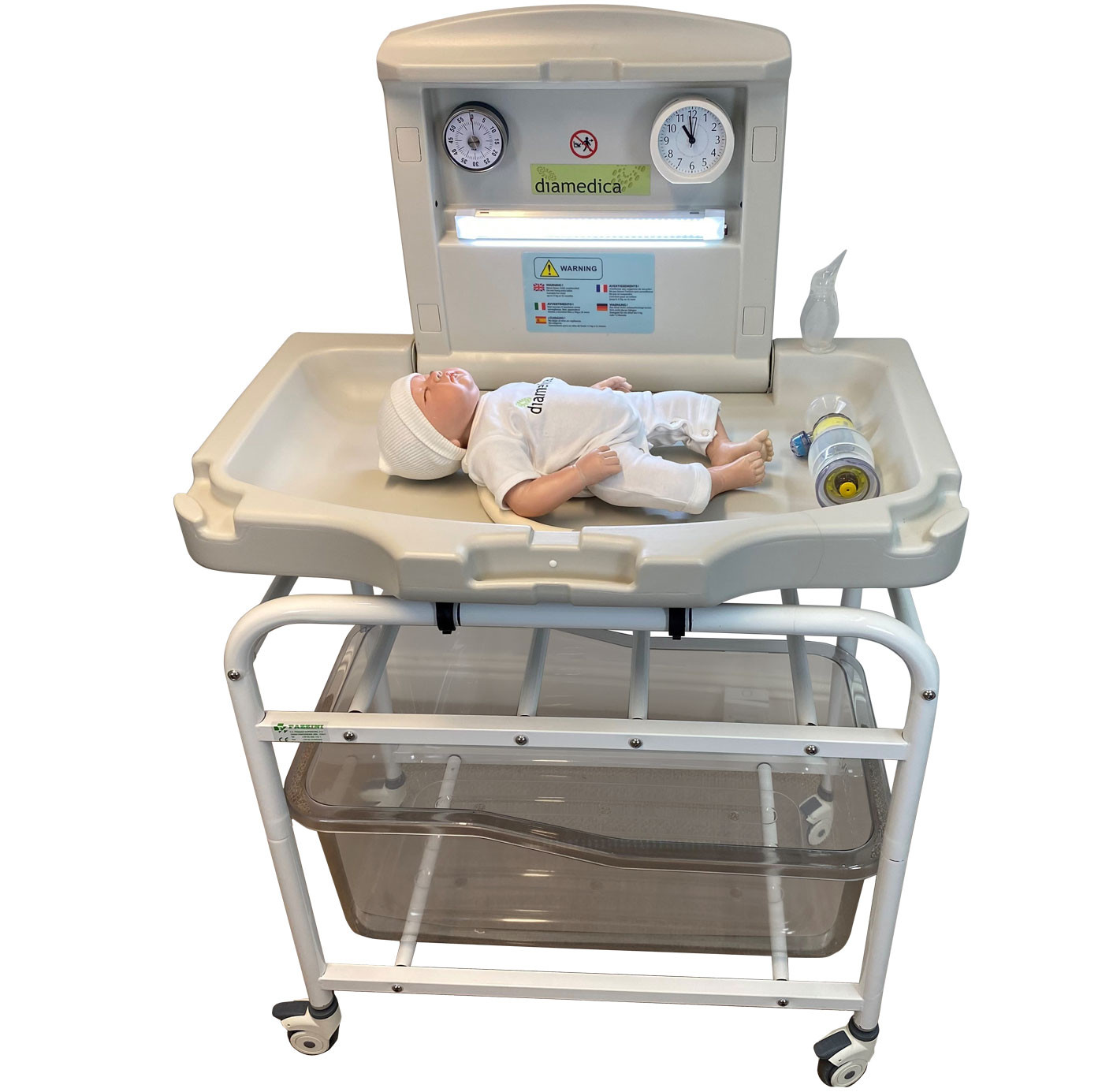 Baby resuscitation platform