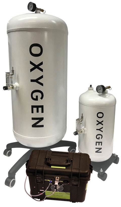 Oxygen reservoir  pair