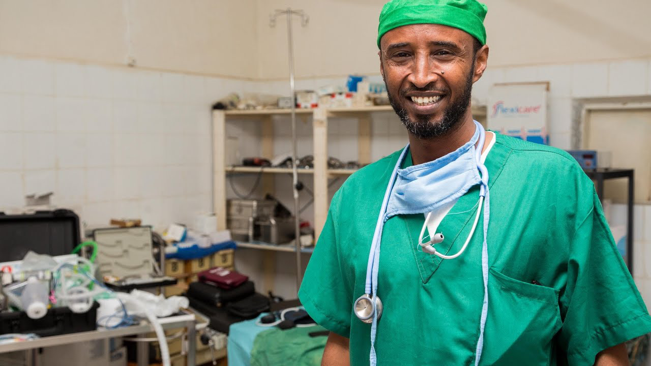 Medical team member in hospital